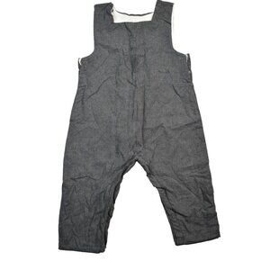 Petit Bateau Charcoal Overalls